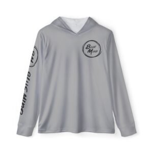 Performance Hoodie UPF 50+  Light Grey Boat Back